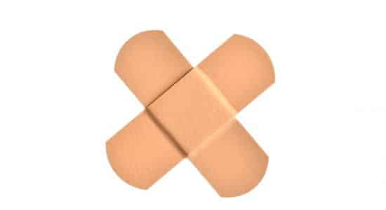 Un pansement rose