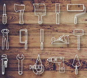 line-icons-outils-bricolage_1