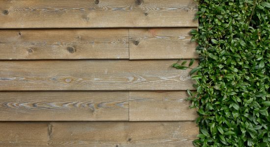 mur en bois