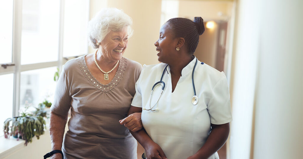 Maison de retraite pour senior